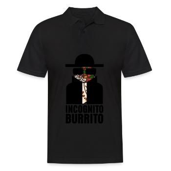 Burrito Burritos - Männer Poloshirt - Schwarz - Vorne - Kai (181cm)