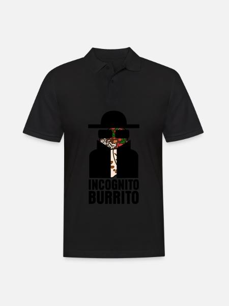 Burrito Burritos - Men's Polo Shirt - black