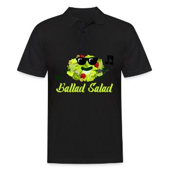 Singing Salad Salads Vegetables Vegan - Männer Poloshirt - Schwarz - Vorne - Kai (181cm)
