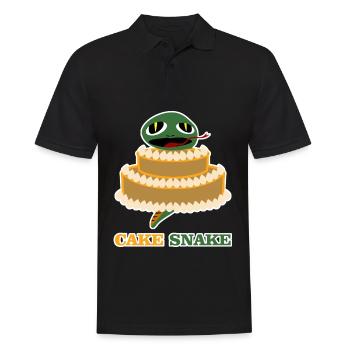 Serpent Reptiles Serpents - Polo Homme - noir - Devant - Kai (181cm)