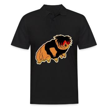 Goth Tardigrade Gothic - Männer Poloshirt - Schwarz - Vorne - Kai (181cm)