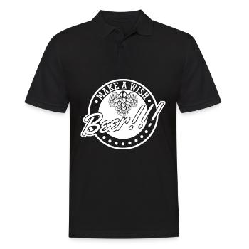Brasserie Bière Joke Home Brewery - Polo Homme - noir - Devant - Kai (181cm)