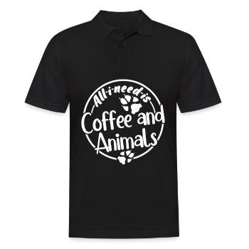 Veterinarian Veterinary Vet Medicine - Männer Poloshirt - Schwarz - Vorne - Kai (181cm)