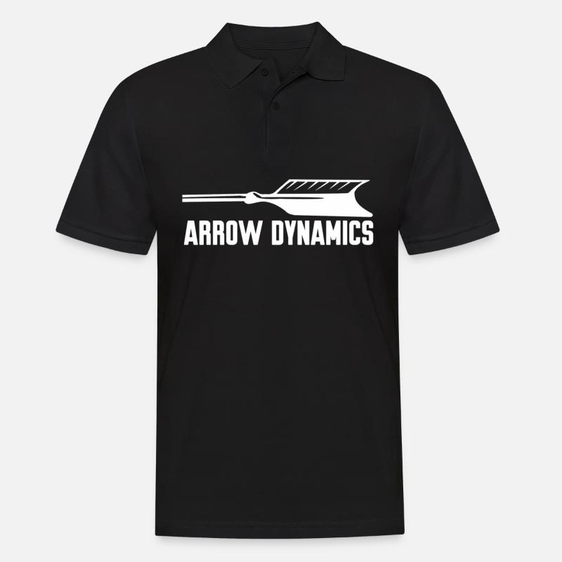 Archery Bow Shooting - Männer Poloshirt - Schwarz