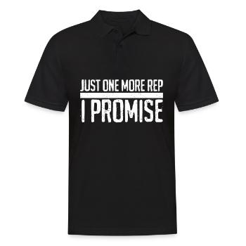 Gym Motivation Bodybuilding Bodybuilder - Männer Poloshirt - Schwarz - Vorne - Kai (181cm)