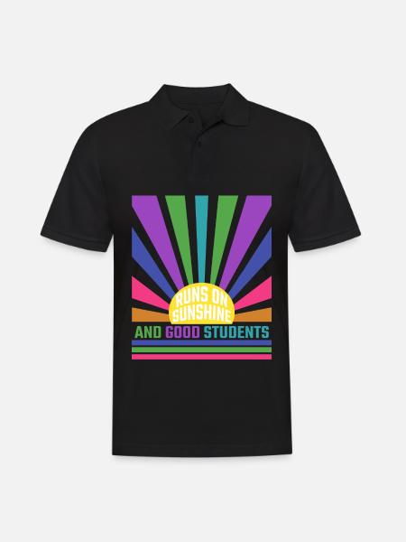 Teaching School Teacher - Men's Polo Shirt - black