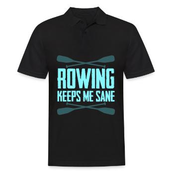 Club d’aviron Pagaies de bateau d’aviron - Polo Homme - noir - Devant - Kai (181cm)