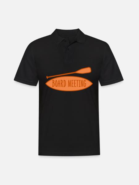 Réunion du conseil d’administration du SUP stand up paddle - Polo Homme - noir