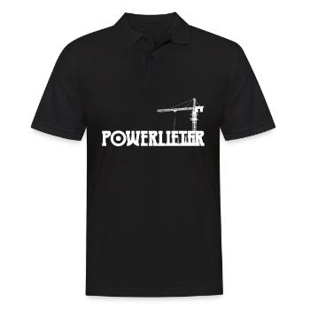 Construction Site Crane - Men's Polo Shirt - black - Front - Kai (181cm)