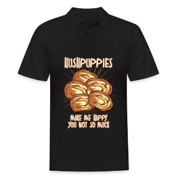 Hush Puppy Hushpuppies Hushpuppy - Men's Polo Shirt - black - Front - Kai (181cm)