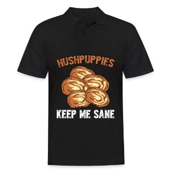 Hushpuppies Joke Hush Puppy Hushpuppy - Men's Polo Shirt - black - Front - Kai (181cm)