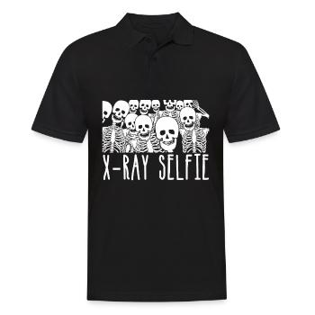 Radiography Radiology X -ray - Männer Poloshirt - Schwarz - Vorne - Kai (181cm)
