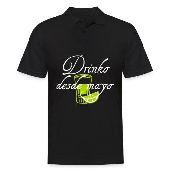 Tequila Tequila Mexique - Polo Homme - noir - Devant - Kai (181cm)