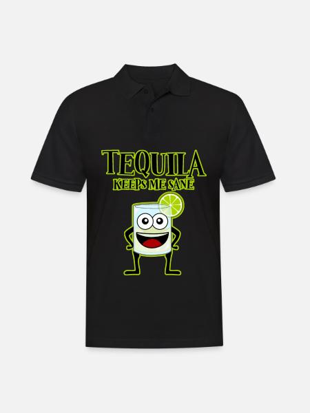 Mexico Tequila Tequila - Men's Polo Shirt - black