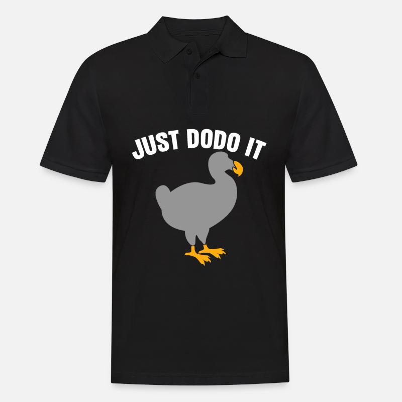Do it Dodo - Männer Poloshirt - Schwarz