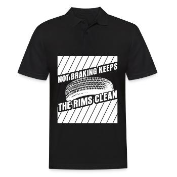 Traffic Rush Hour Driver Commuting Car - Männer Poloshirt - Schwarz - Vorne - Kai (181cm)