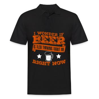 Beer Brewing Craft Beer Malt - Männer Poloshirt - Schwarz - Vorne - Kai (181cm)
