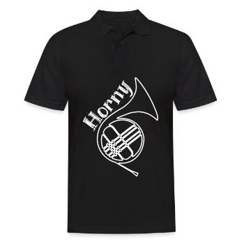 Cuivres Orchestre Cor français - Polo Homme - noir - Devant - Kai (181cm)