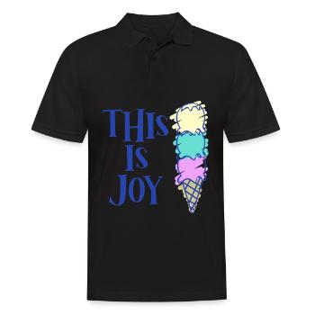 Icecream Ice Cream Cup - Männer Poloshirt - Schwarz - Vorne - Kai (181cm)