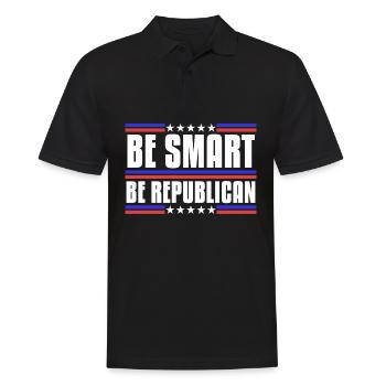 Republicans Conservative Republican Vote - Männer Poloshirt - Schwarz - Vorne - Kai (181cm)