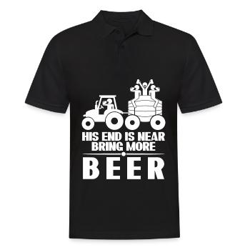 Groom Beer Best Man Groomsmen - Männer Poloshirt - Schwarz - Vorne - Kai (181cm)