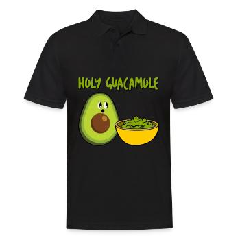 Avocado Tortilla Chips Guacamole - Men's Polo Shirt - black - Front - Kai (181cm)