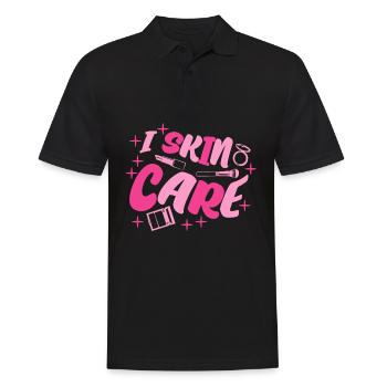 Serum Face Mask Sunscreen Skin Care - Men's Polo Shirt - black - Front - Kai (181cm)
