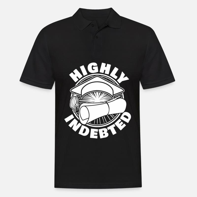 Semester Fee Student Tuition Fee - Männer Poloshirt - Schwarz