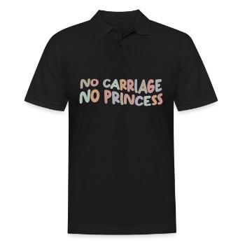 Horses Coachmen Horse Carriage Coachman - Men's Polo Shirt - black - Front - Kai (181cm)