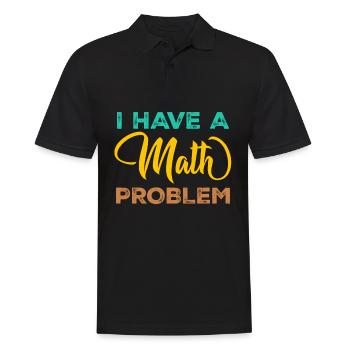 Mathematics Physics Teacher Math Maths - Männer Poloshirt - Schwarz - Vorne - Kai (181cm)