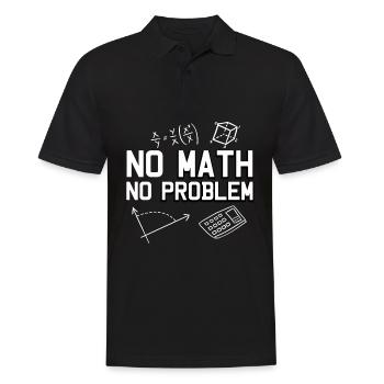 Maths Mathematics Physics Math Teacher - Männer Poloshirt - Schwarz - Vorne - Kai (181cm)