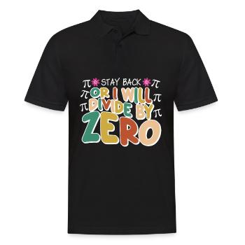 Mathematics Math Teacher Maths - Men's Polo Shirt - black - Front - Kai (181cm)