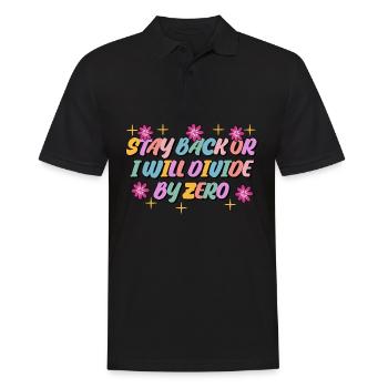 Math Teacher Maths Mathematics - Men's Polo Shirt - black - Front - Kai (181cm)