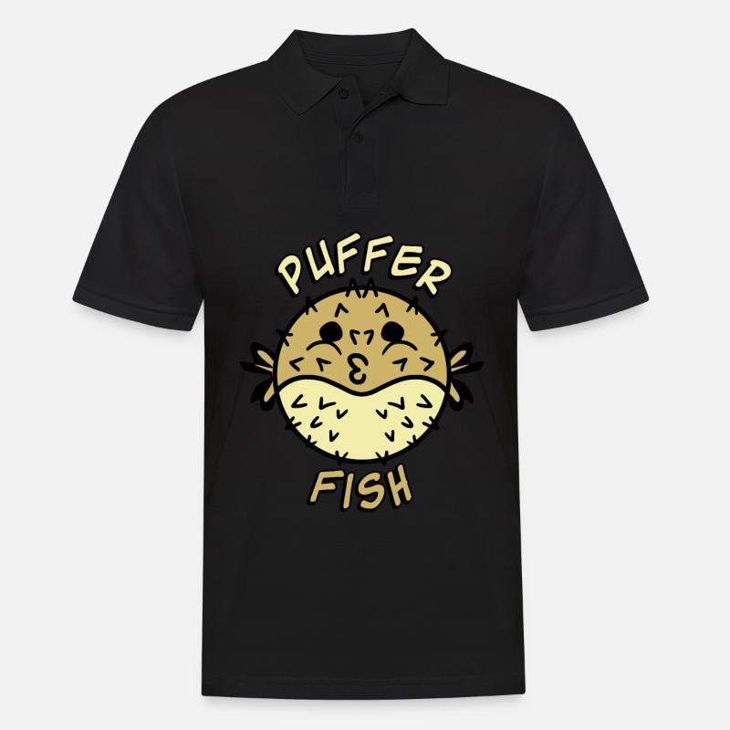 Pesce Palla Pesce Palla - Polo da uomo - nero