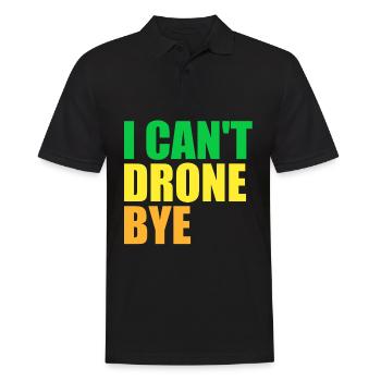 FPV Drone Pilote Drones Quadricoptère - Polo Homme - noir - Devant - Kai (181cm)