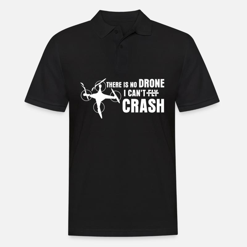 Quadricoptère Drone Crash FPV Drones - Polo Homme - noir