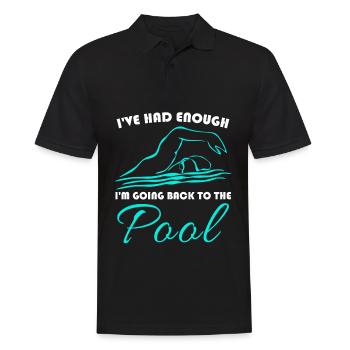 Piscine Triathlon Nageur - Polo Homme - noir - Devant - Kai (181cm)