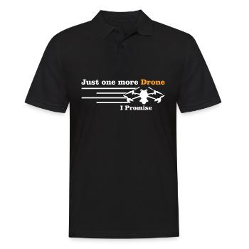 Drones Quadcopter FPV Drone - Men's Polo Shirt - black - Front - Kai (181cm)