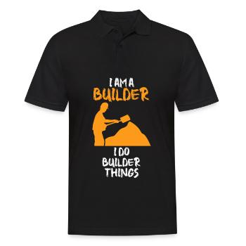 Builder Road Keeper Roadbuilder - Men's Polo Shirt - black - Front - Kai (181cm)
