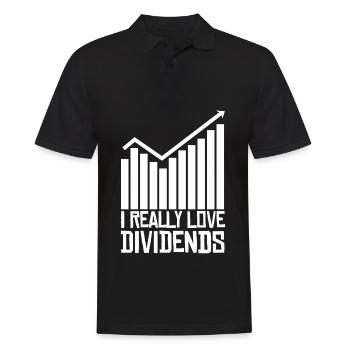 Capitalism Trader Stocks Stock exchange - Men's Polo Shirt - black - Front - Kai (181cm)