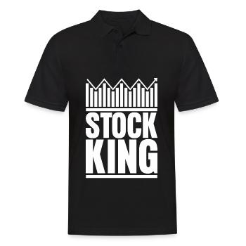 Trader Stocks Stock exchange Capitalism - Men's Polo Shirt - black - Front - Kai (181cm)