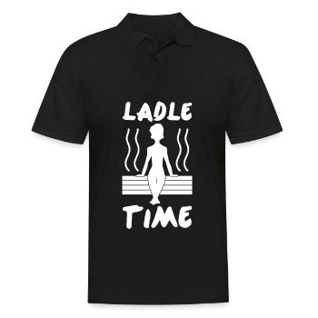 Sauna Spa Thermes Bien-être - Polo Homme - noir - Devant - Kai (181cm)