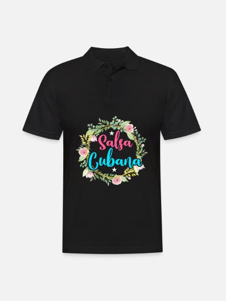 Salsa Cubana Cuba Cuba - Polo Homme - noir