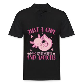 Axolotl - Polo Homme - noir - Devant - Kai (181cm)