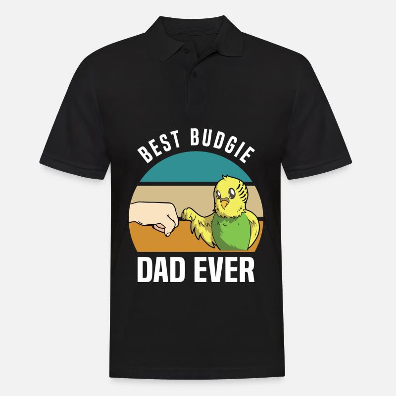 Budgie lovers - Men's Polo Shirt - black