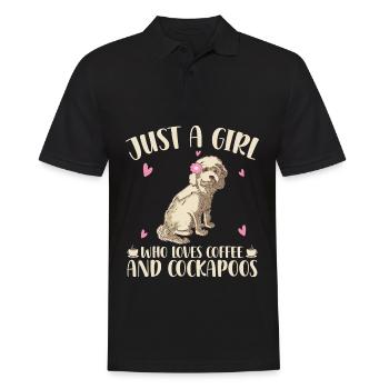 Cockapoo - Polo Homme - noir - Devant - Kai (181cm)