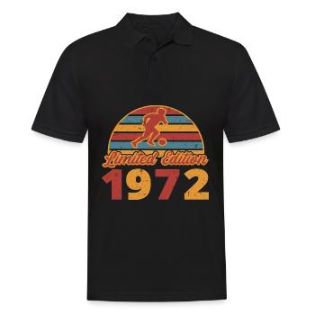 Football player Footballer's birthday 1972 - Men's Polo Shirt - black - Front - Kai (181cm)