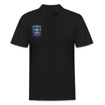 Girafe royale - Polo Homme - noir - Devant - Kai (181cm)
