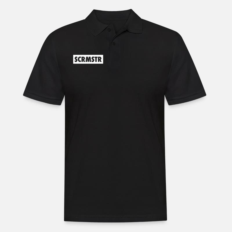 SCRMSTR - Maître Scrum - Polo Homme - noir