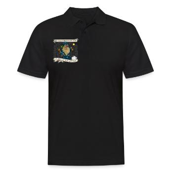 D20 Jeu de rôle - Ce sera amusant - Well Crap - Polo Homme - noir - Devant - Kai (181cm)
